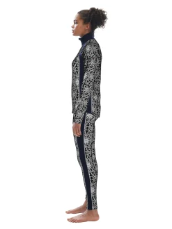 Dale of Norway See All^Stargaze Basic Leggings Navy Offwhite