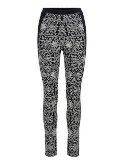 Dale of Norway See All^Stargaze Basic Leggings Navy Offwhite