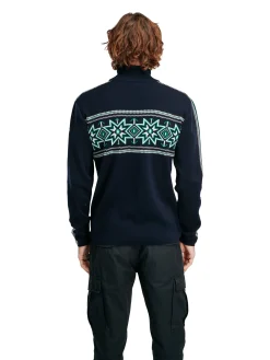 Dale of Norway Turtle-Neck^Tindefjell Men's Sweater - Merino Navy