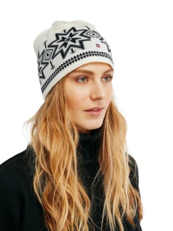 Dale of Norway Hats^Tindefjell Unisex Merino Wool Hat Offwhite Smoke Navy