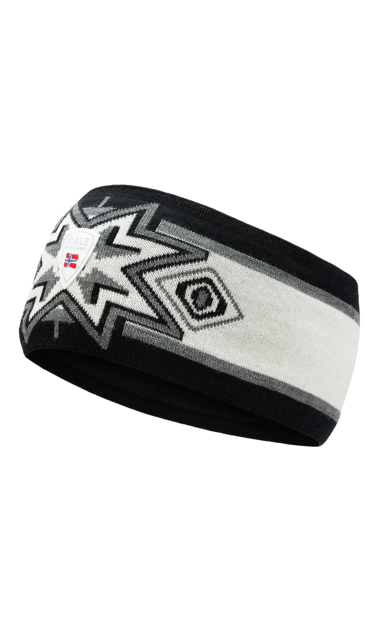 Dale of Norway Headbands^Tindefjell Unisex Merino Wool Headband Offwhite Navy Smoke