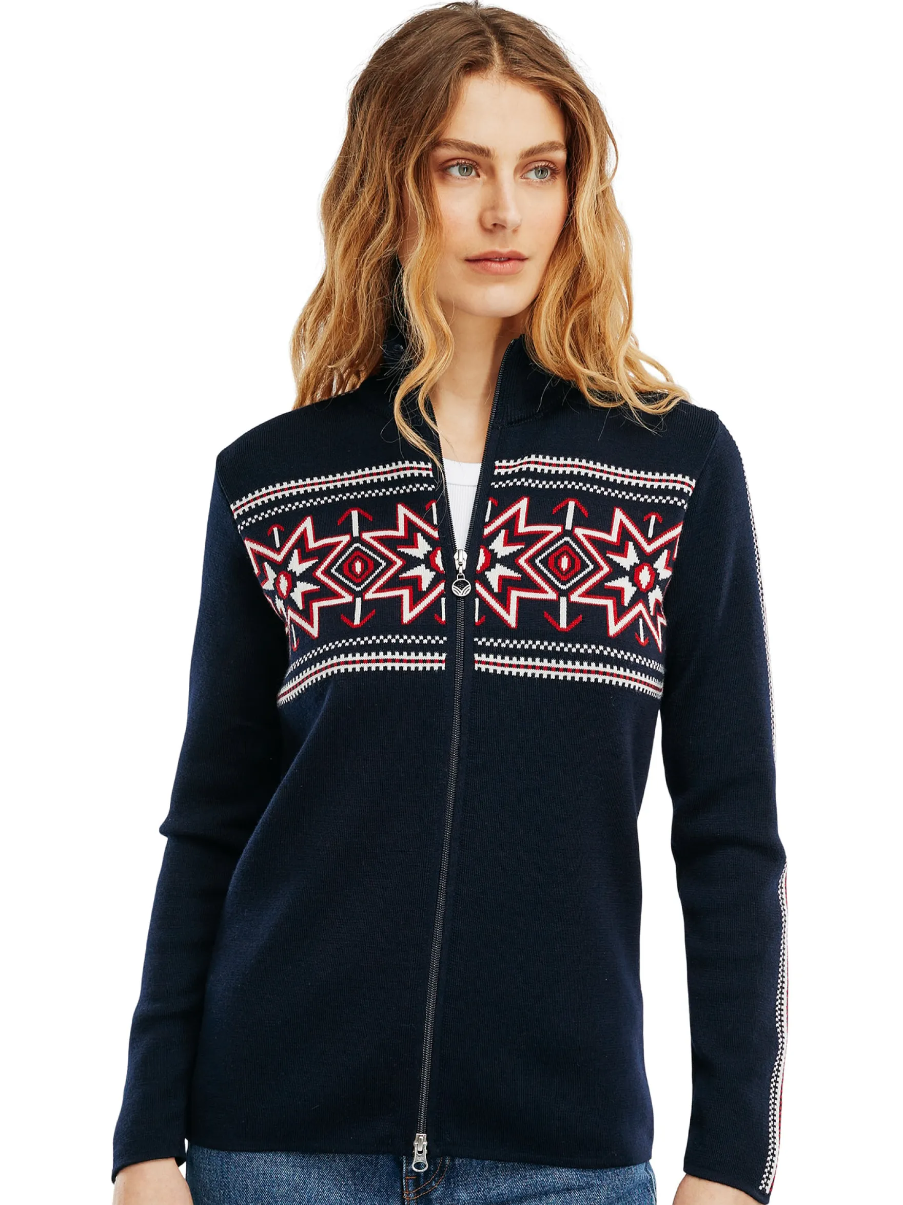 Dale of Norway Short Jackets & Cardigans^Tindefjell Women's Merino Wool Jacket Navy