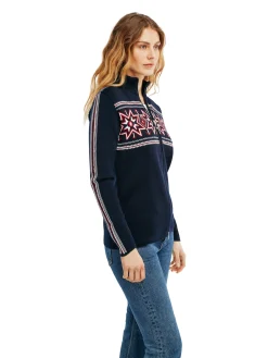 Dale of Norway Short Jackets & Cardigans^Tindefjell Women's Merino Wool Jacket Navy
