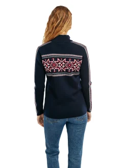 Dale of Norway Short Jackets & Cardigans^Tindefjell Women's Merino Wool Jacket Navy