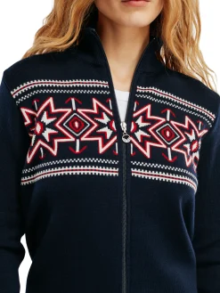 Dale of Norway Short Jackets & Cardigans^Tindefjell Women's Merino Wool Jacket Navy