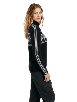 Dale of Norway Turtle-Neck^Tindefjell Women's Sweater - Merino Black
