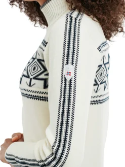 Dale of Norway Turtle-Neck^Tindefjell Women's Sweater - Merino Off White