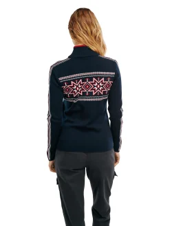 Dale of Norway Turtle-Neck^Tindefjell Women's Sweater - Merino Navy