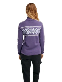 Dale of Norway Turtle-Neck^Tindefjell Women's Sweater - Merino Darkpurple