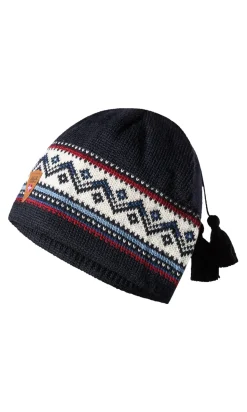 Dale of Norway Hats^Vail Hat - Norwegian Wool Navy Red Offwhite Blue