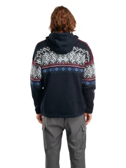 Dale of Norway Weatherproof^Vail Weatherproof Men's Norwegian Wool Hoodie Navy Indigo Blueshadow